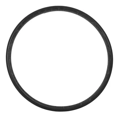Produktbild: 700×23C Vollreifen, Rennrad-Reifenersatz, Pannensicherer Schlauchloser Reifen (Black)