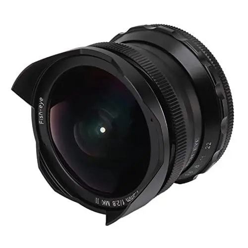 Produktbild: 7,5 Mm F2,8 Ultra-Weitwinkel-Fisheye-Objektiv für M4/3-Mount-Kameras, für Gh6 Gh5 Ii G95(D) Gx9 G100 G85 für OM1 OM5EM53 EM1X EM13 EM53