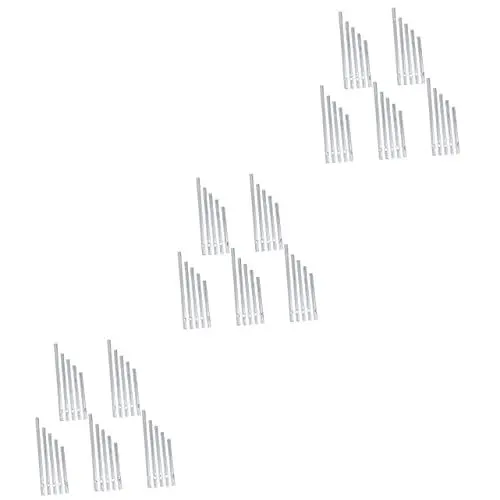 Produktbild: 75-Teiliges Glockenspiel Kunst-Ton-Teile Zylinder Terrasse Glockenspiel Dekor Erwachsene Silber-Kit Rohr Gedenkstätte Kinder Garten Hohl Handwerk Werkzeuge Rohre Kreativ Für