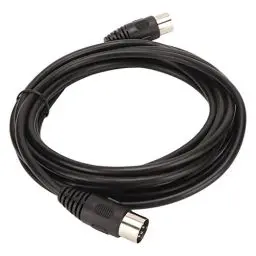 Produktbild: 7-poliges DIN-Midi-Kabel, Stecker auf Stecker, 9 Fuß, Controller-Schnittstelle, Audiokabel für Bang & Olufsen, Naim, Quad-Stereo-Systeme. Kabel