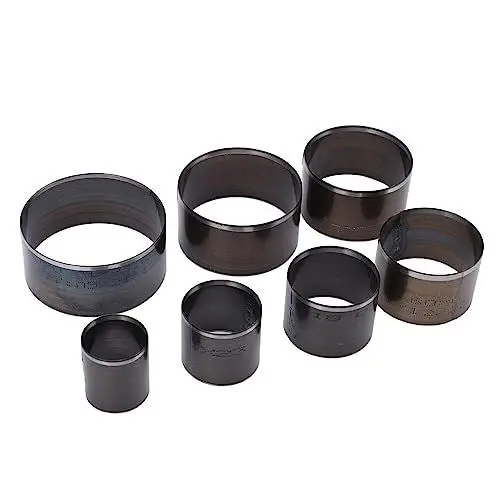 Produktbild: 7-teiliges Leder-Stanz-Set, Loch Emporte Stück Outil, Hohlstanzer, Leder-Stanzwerkzeug, Runde Form, Stanzform, Stanzwerkzeug-Set für DIY-Lederhandwerk