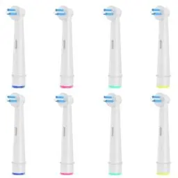 Produktbild: 8 Stück Interspace Aufsteckbürsten, Kompatibel mit Braun Oral B Elektrische Zahnbürste zur Reinigung von Zahnzwischenräumen, Brücken und Implantaten.