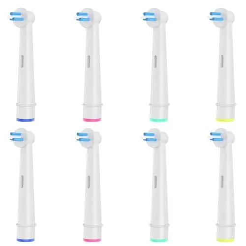 Produktbild: 8 Stück Interspace Aufsteckbürsten, Kompatibel mit Braun Oral B Elektrische Zahnbürste zur Reinigung von Zahnzwischenräumen, Brücken und Implantaten.