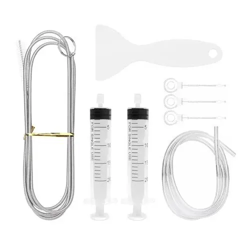 Produktbild: 8 Stück Kühlschrank Reinigungsset, Kühlschrankbürsten Ablaufloch Reinigungsset Kühlschrank Reiniger Abflussloch Flexible Kühlschrankbürsten Reinigungsbürste für Kühlschrank und Küche