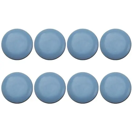 Produktbild: 8 Stück Möbelgleiter 25mm Stuhlgleiter Selbstklebendes Möbelgleiter für Schwere Möbel Runde Teflongleiter Selbstklebend Teflongleiter zum Schrauben Furniture Sliders für Möbel Stuhl Tisch
