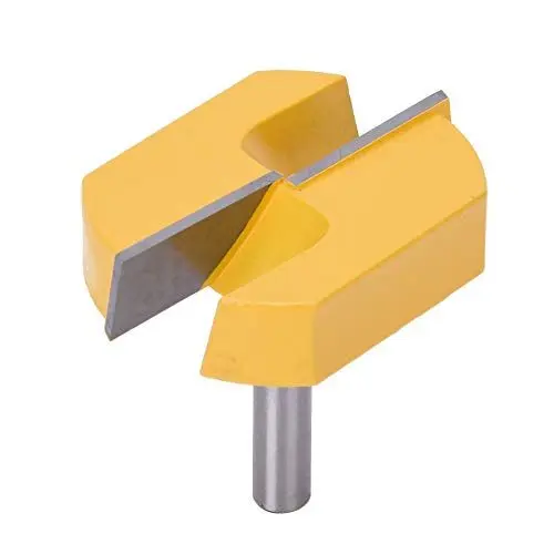 Produktbild: 8 x 57 mm Fräser 8 mm / 0,31 Zoll Schaftdurchmesser Holzbearbeitungswerkzeug 38 mm / 1,5 Zoll Schaftlänge Fräser für die Reinigung von Holztischböden