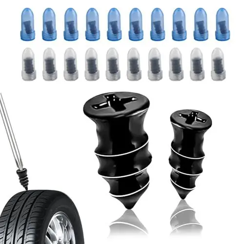 Produktbild: 80 Stück Reifenreparaturset, Vakuum Reifen Reparatur-Nagel