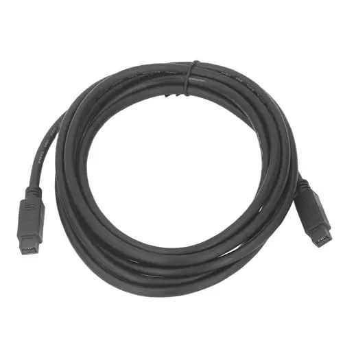 Produktbild: Hochgeschwindigkeits Firewire DV Kabel, 9 polig auf 9 polig, Stecker auf Stecker, 800 Mbit/s, 3 M Länge, für Camcorder, Digitalkameras, Drucker, Scanner, 1394 Digitale Ton und