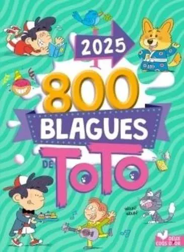 Produktbild: 800 blagues de Toto 2025