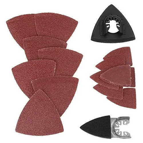 Produktbild: 82 Stück Oszillierendes Säge Schleifset Oszillierendes Multi Tool Sand Pad für Bosch Stanley Dremel