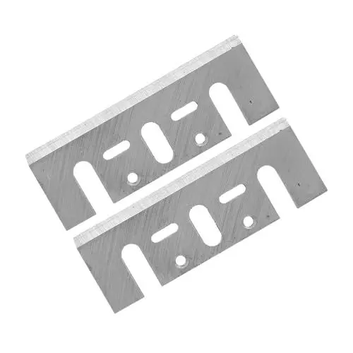 Produktbild: 82mm TCT Hartmetall-Hobelmesser Ersatz, Ein Paar HSS Holzbearbeitung Manueller Elektrohobel Ersatzmesser für Maklta 1900B