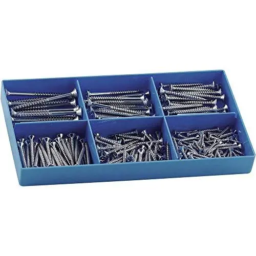 Produktbild: 838516 Spanplattenschrauben-Sortiment 200 Teile