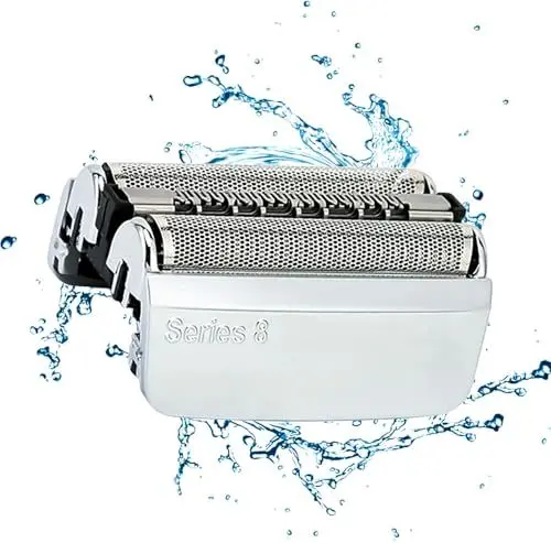 Produktbild: 83M Scherkopf Kompatibel mit Braun Series 8, 83M Scherblatt für Braun Series 8, Ersatzklingen Klingen Rasierkopf für Braun Rasierer Herren 8320s 8325s 8330s 8340s