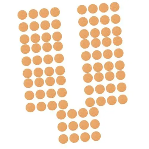 Produktbild: 84 STK Isolier Kissen für Kaffeetasse Isolierter Kaffeebecher Untersetzer aus Kork untersetzer schallplatten gläser untersetzer Körbchenauflage aus Kork Heim-Cup-Matte Korkpellets Mikinona