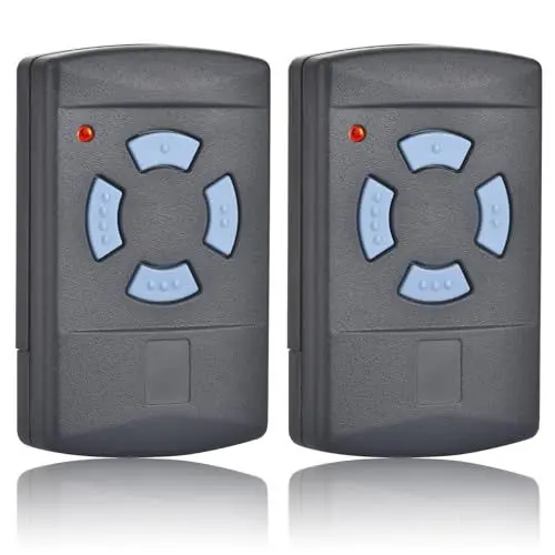 Produktbild: 868,3 MHz Garagentoröffner, Garagentor Fernbedienung Kompatibel mit Hörmann HSM4 HSE2 HS1 HS4 HSZ1 HSZ2, Handsender 2 Stück