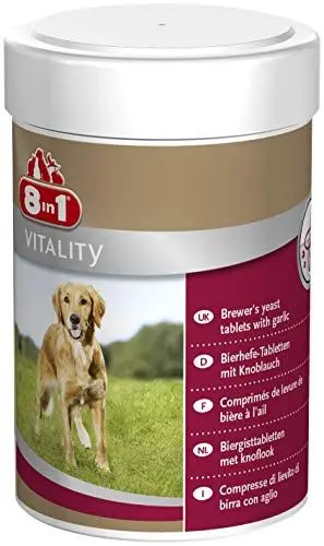 Produktbild: 8in1 Bierhefe Tabletten - einzigartige Kombination aus Vitaminen für Hunde, unterstützt die Haut- und Fellpflege, 260 Tabletten