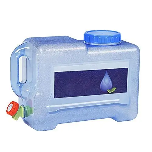 Produktbild: 8L Camping Wasserkanister Wasserbehälter Wassertank Trinkwasserkanister Mit Hahn, Für Haus, Garten Und Camping Wasserbehälter