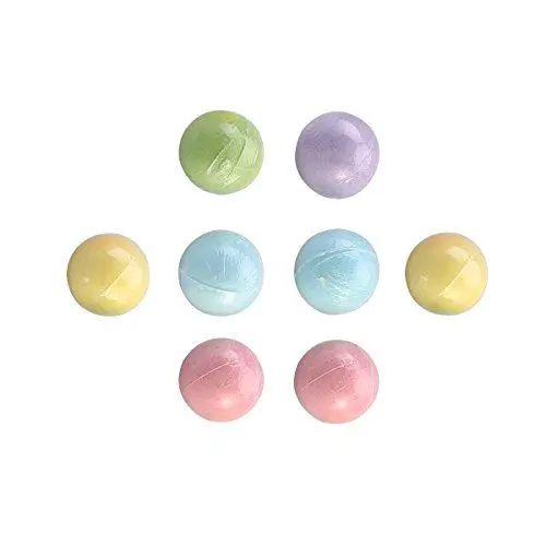 Produktbild: 8pcs Schaumbad 70g Runde Ball für Frauen Männer (Mischfarbe)