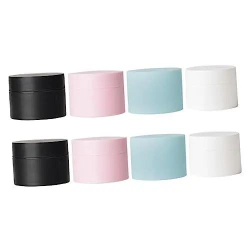 Produktbild: DRESSOOS Reiseglasspender 8 Stück 20 G Lotionglas Für Flaschen Deckel Mini-flasche Aus Kunststoff