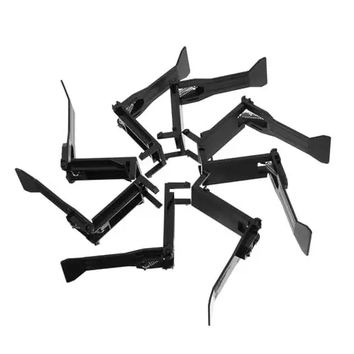 Produktbild: 8St Kassenbox-Clip Kassenschublade Clip Universal Geldkassetten-Clip Ersatzclip für die Geldkassette Schubladenclip registrieren Bargeldhalter Geldfach, Geldklammer einsetzen Abs DIYEAH