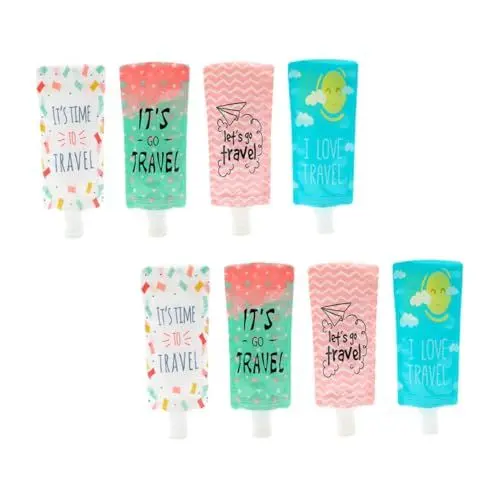 Produktbild: 8St Lotionbeutel Lotionspender Pumpspender für Lotionen schmink tasche schminkbeutel -Lotion nachfüllbare reiselotion tasche zusammendrückbarer Shampoo-Beutel das Haustier CRILSTYLEO