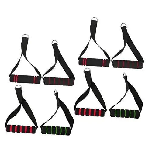 Produktbild: 8St Schaumstoffgriff Fitnessgeräte Fitness geräte Fitnessgriffe Zuggriffe strapazierfähiger Fitnessgriff Tragbares Widerstandsband Seilzug Fitnesszubehör selber Machen Kunststoff KITANDOVE