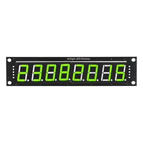 Produktbild: 8-stelliger Röhrenanzeige-Monitor, Digitaler Treiber, Grün, 0,56 Zoll, 74Hc595, 8 Ziffern für LED für Halter-Anzeige, Rohr-LED-Segmentanzeigen