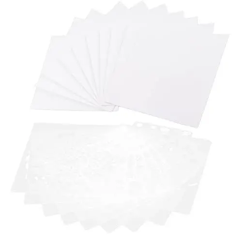Produktbild: 9 Stück Mandala-Schablonen zum Malen, wiederverwendbare Mandala-Punkt-Malvorlagen, Mandala-Malvorlagen, Zeichenschablonen für handgefertigte Kunsthandwerksbedarf