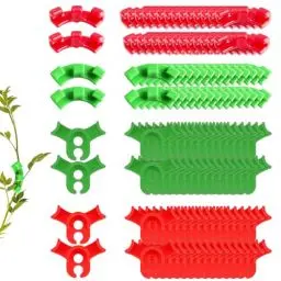 Produktbild: 90 Stück Pflanzen Bieger, Pflanzenwachstum Bieger Clips, Klein und Groß Pflanzen Bieger Clips, Low Stress Training Clips, 90 Grad Pflanzenbieger, Zum Biegen von Rhizome und Ändern der Wuchsrichtung