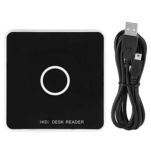 Produktbild: 915-MHz-USB-UHF-RFID-Lesegerät, hochempfindliches Schreibgerät ohne Kartenleser mit Summer-LED-Anzeige für Desktop-Zugriffskontrolle, Plug-and-Play, breite Kompatibilität,