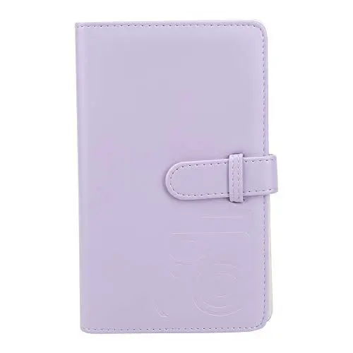 Produktbild: 96 Pockets Album, Long Life Photo Album Exquisites Aussehen für Mädchen für Studenten für Fotos für Tickets(Violett)