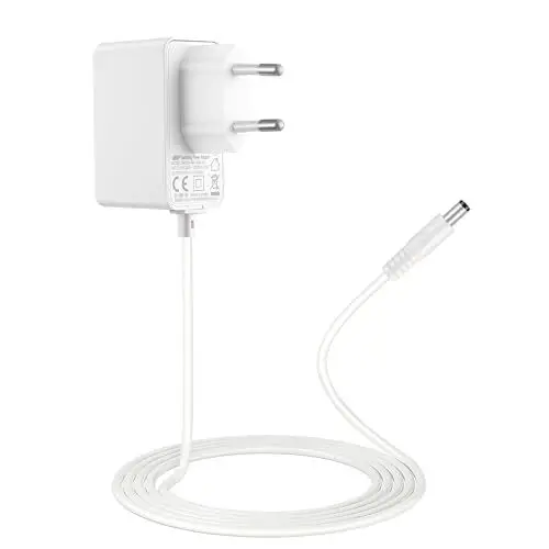 Produktbild: 9V 1A Netzkabel Netzteil, Kompatibel mit TP-Link Tapo C200 C210 C100 WLAN IP Kamera, TP-Link Tapo C310 Outdoor WLAN, TP-Link tapo C320WS, TC60, TC70 Ladegerät, Weiss