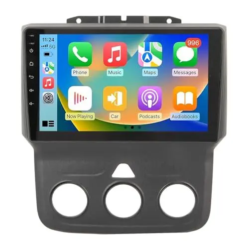 Produktbild: 9-Zoll-Autoradio mit Touchscreen für Pickups von 2013 Bis 2018 mit 2 GB und 32 GB für Auto, CarPlay, WLAN und USB-Kabel, Integriertes Mikrofon