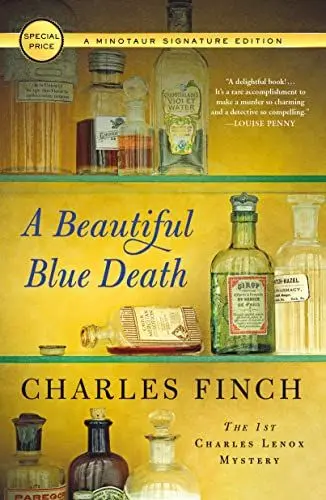 Produktbild: A Beautiful Blue Death: Minotaur Signature Edition (Charles Lenox Mystery, 1, Band 1)