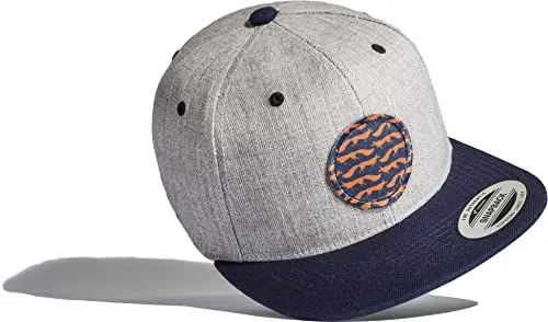 Produktbild: (A) Cap Herren Flexfit Snapback : Füchse (Patch) - Basecap Herren & Damen Baseball Cap Männer (One Size)