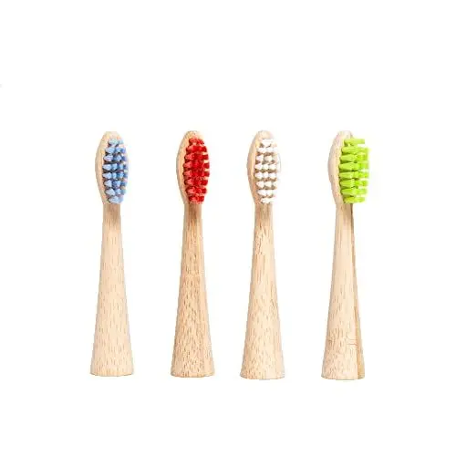 Produktbild: A Good Bambus Aufsteckbürsten Sensitive (4er-Pack) für Oral-B - mehrfarbig