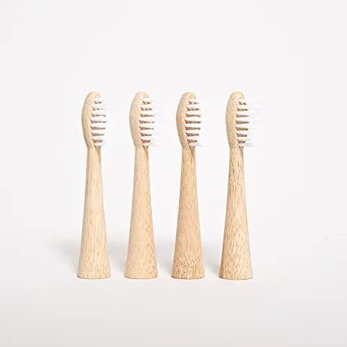 Produktbild: A Good Bambus Aufsteckbürsten Standard (4er-Pack) für Oral-B - weiß