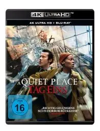 Produktbild: A Quiet Place: Tag Eins (4K Ultra HD) + (Blu-ray)