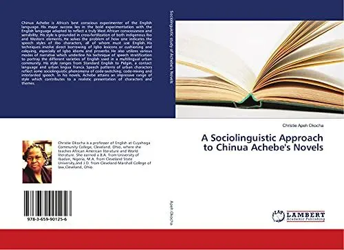 Produktbild: A Sociolinguistic Approach to Chinua Achebe's Novels