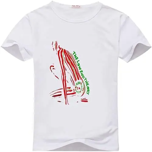 Produktbild: A Tribe Called Quest The Low End Theory Novelty Pullover Men's Crewneck T-Shirt Short Sleeve Top Unisex Pure Cotton Tee White XXXL