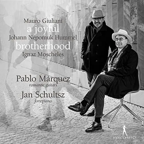 Produktbild: A joyful brotherhood - Werke für Gitarre & Fortepiano