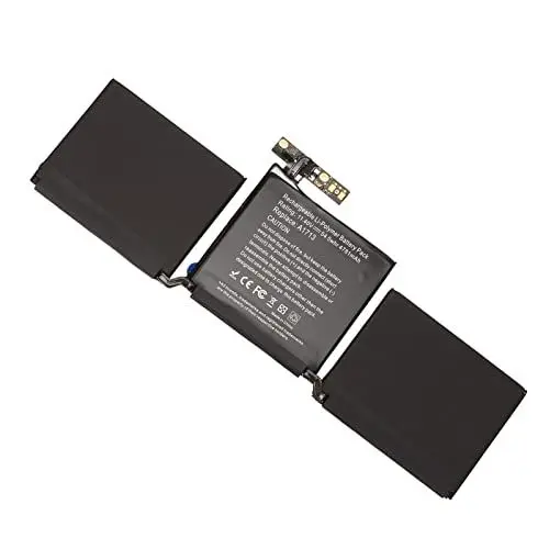 Produktbild: A1713 A1708 Akku, Ersatz-Laptop-Akku für A1713 A1708, A1708 Notebook-Akku, 2016 OS Laptop A1713 Akku, 4781 MAh 54,5 Wh Kapazität