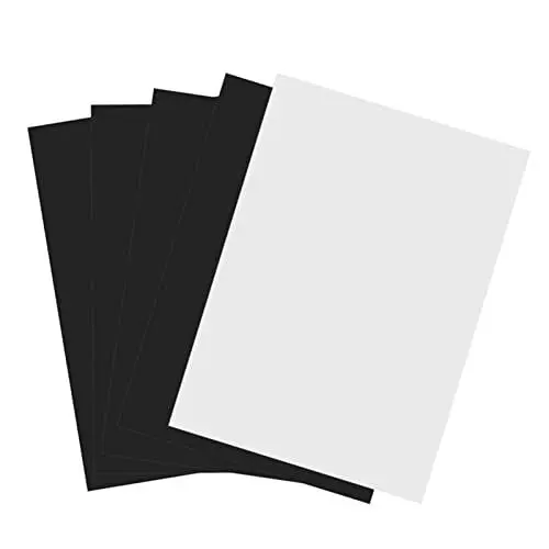 Produktbild: A4-Papier, Magnetfolie, 5 Stück Bedruckbare A4-Magnetblätter, Flexibles Magnetisches Fotopapier für den Tintenstrahldruck, Tintenstrahldruckerpapier