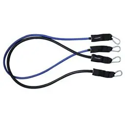 Produktbild: A90 Resistance Bands - Kombinieren Sie Widerstandstraining mit Schlingentraining & Krafttraining - Fitnessbänder Set - Fitness Griffe - Home Gym Griff Band mit Schlinge - Schlinge Fitness Zubehör