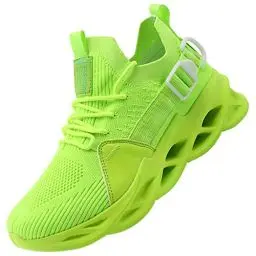 Produktbild: AARDIMI Herren Laufschuhe Fitness straßenlaufschuhe Sneaker Sportschuhe atmungsaktiv Anti-Rutsche Gym Fitness Schuhe (Grün, Numeric_46)