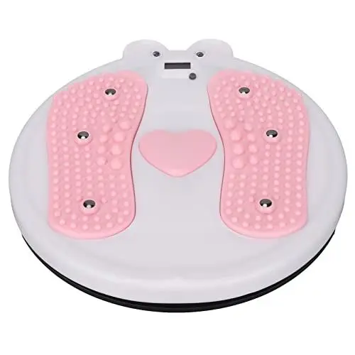 Produktbild: Ab Twister Board, Elektronische Taillendrehscheibe mit 6 Magneten Fitness Twister Body Sculpting Taille Bauchmuskelübung Balance Board Trimmt Taille Arme Hüften und Oberschenkel