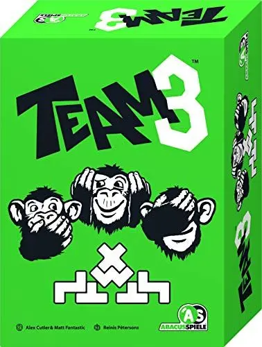 Produktbild: ABACUSSPIELE 64191 - TEAM3 grün, Familienspiel, Aktionsspiel, Stapelspiel
