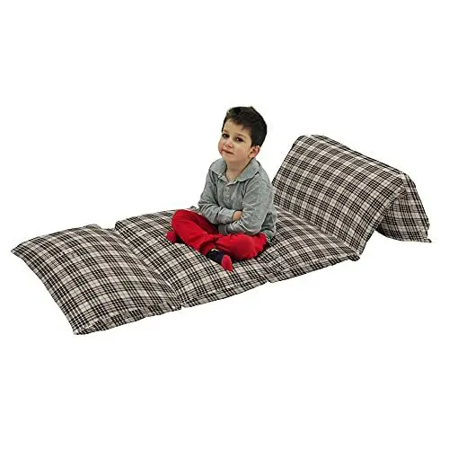 Produktbild: ABAKUHAUS Abstrakt Bodenkissenbezug, Tartan britische Heraldik, Nickerchen Matte Bedruckte Stoffhülle für 5 Kissen, 224 cm x 69 cm, Beige Dunkel Taupe Maroon