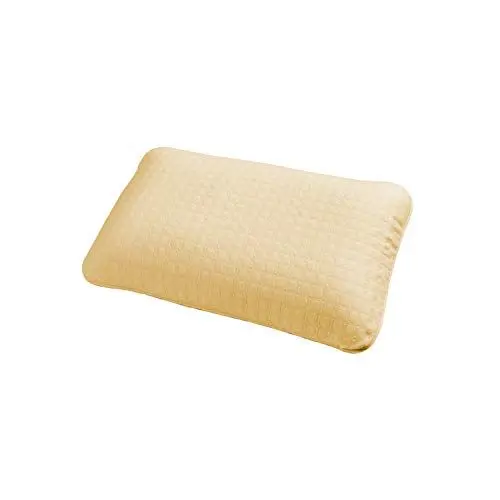 Produktbild: ABAKUHAUS Aufblasbarer Reisekissen aus Baumwolle garantiert Reisen mit dem Flugzeug 40 X 60 cm, Ivory