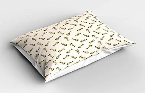 Produktbild: ABAKUHAUS Pfadfinder Kissenbezug, Mädchen in Campingkleidung, Dekorativer Standard King Size Gedruckter Kissenbezug, 80 x 40 cm, Mehrfarbig